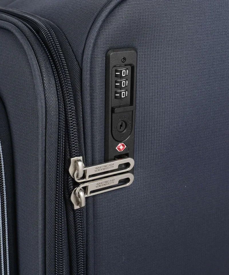American Tourister Cloudrider L 4-Rollen Trolley sky navy