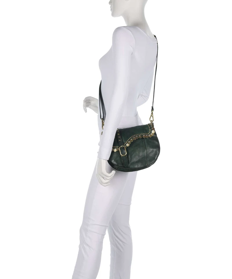 Campomaggi Schultertasche green bottle