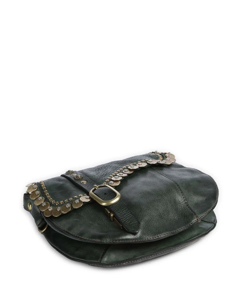 Campomaggi Schultertasche green bottle
