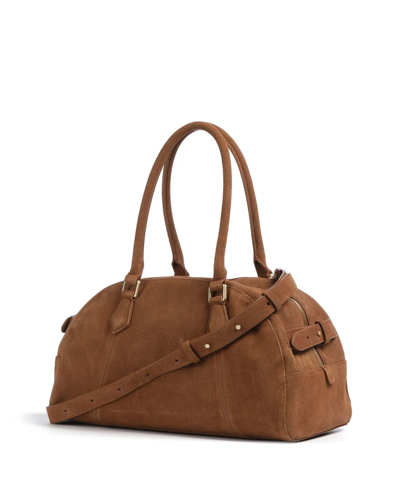Les Visionnaires Odette Cozy Chain Handtasche cognac