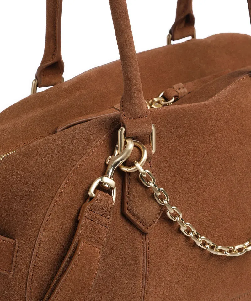 Les Visionnaires Odette Cozy Chain Handtasche cognac