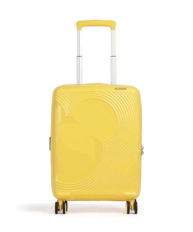 American Tourister Mickey Magic 4-Rollen Trolley mickey flower yellow