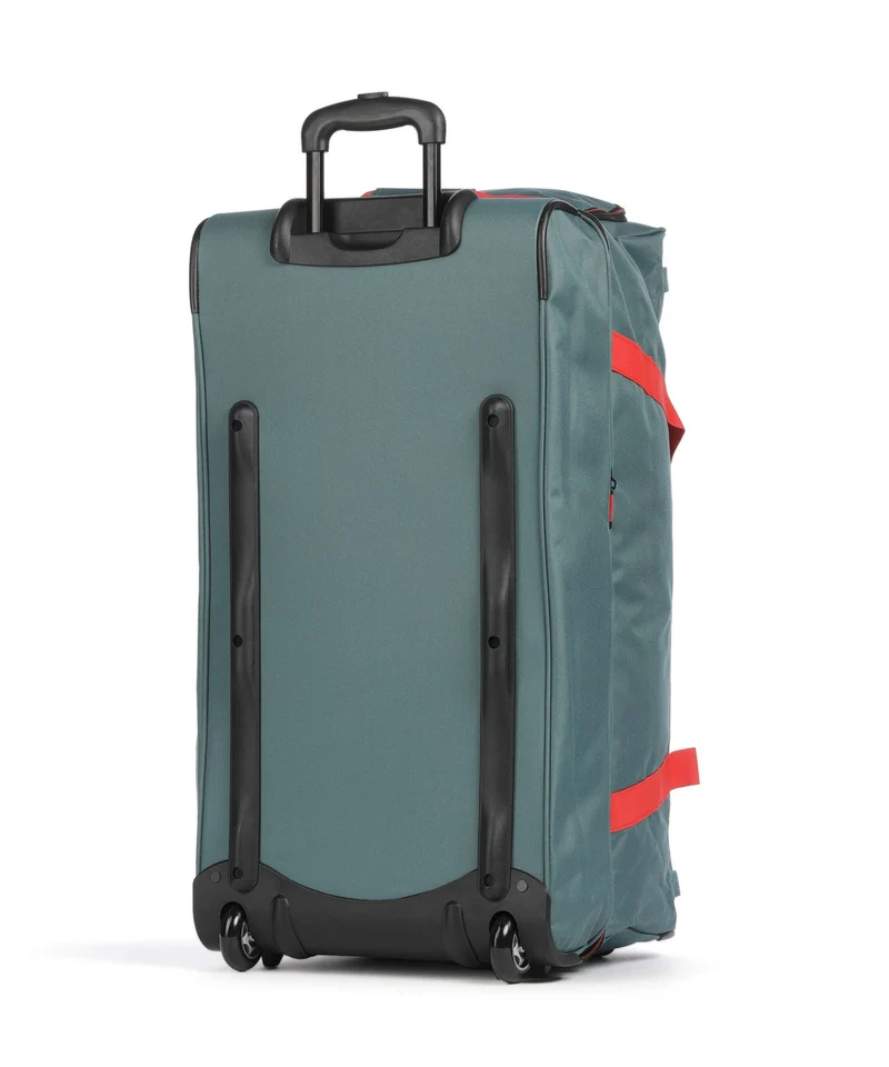 Travelite Basics Rollenreisetasche grün/orange