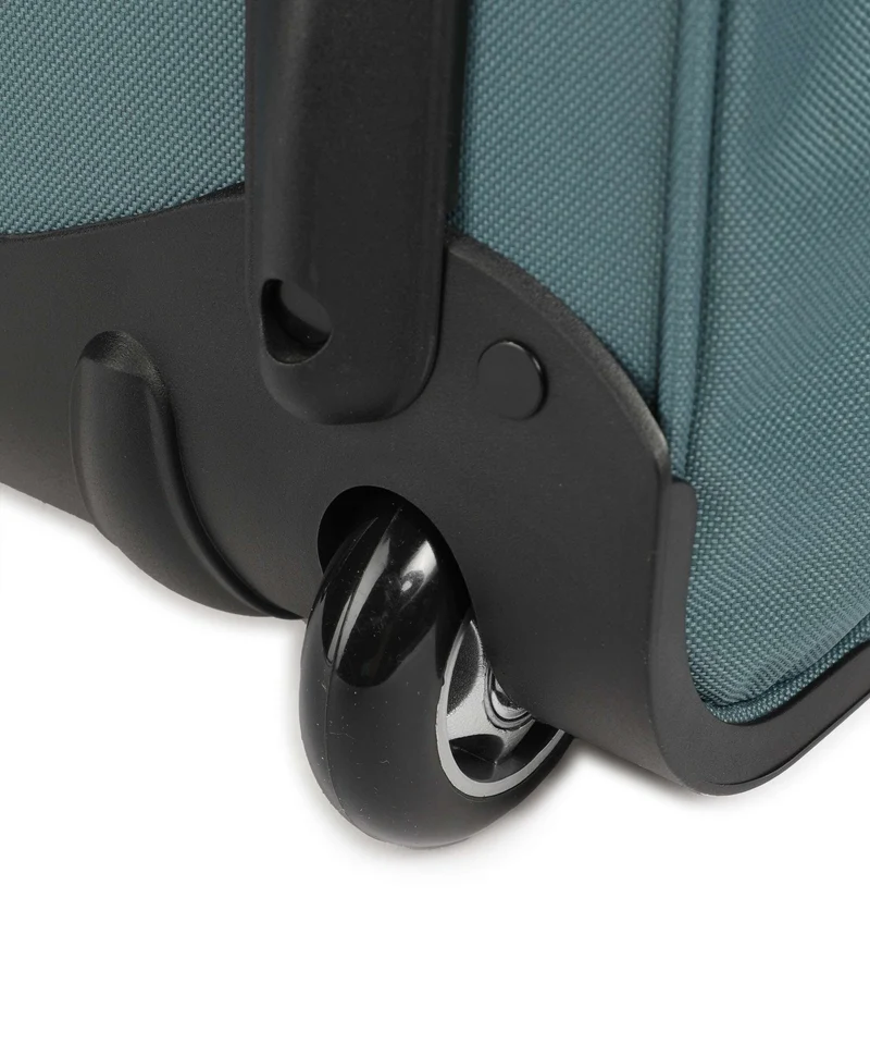 Travelite Basics Rollenreisetasche grün/orange