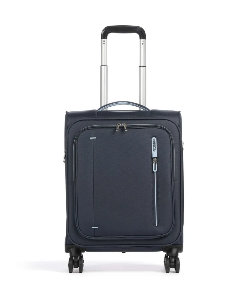 American Tourister Cloudrider S 4-Rollen Trolley sky navy