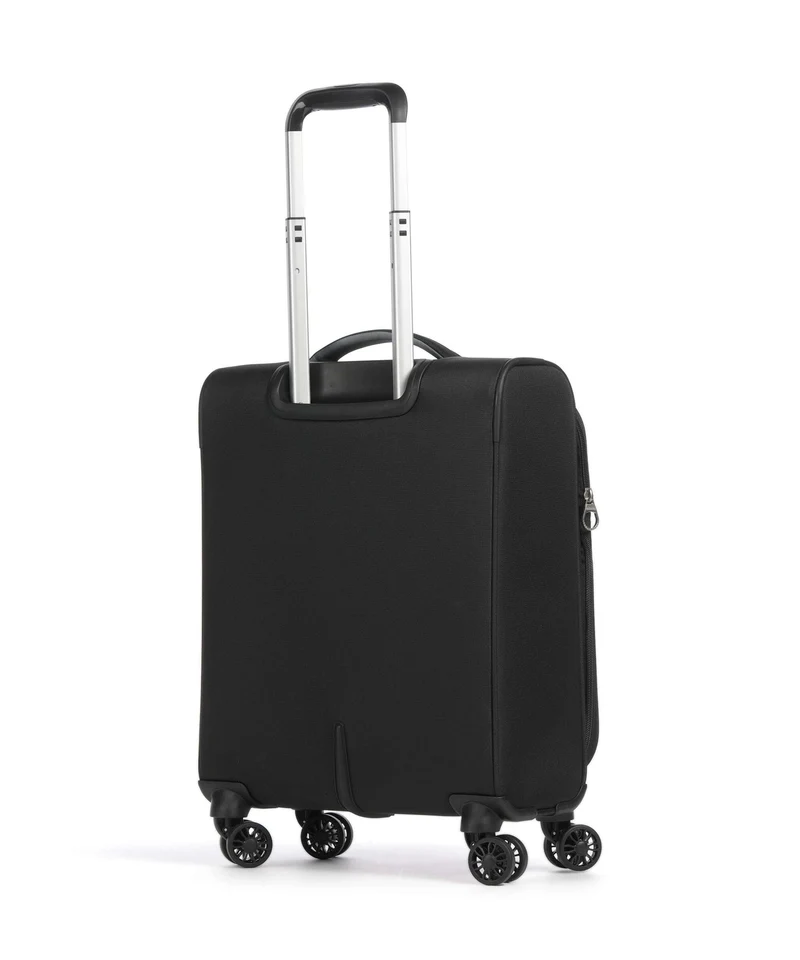 American Tourister Cloudrider S 4-Rollen Trolley jet black