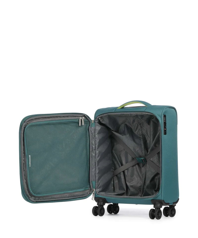 American Tourister Cloudrider S 4-Rollen Trolley misty teal