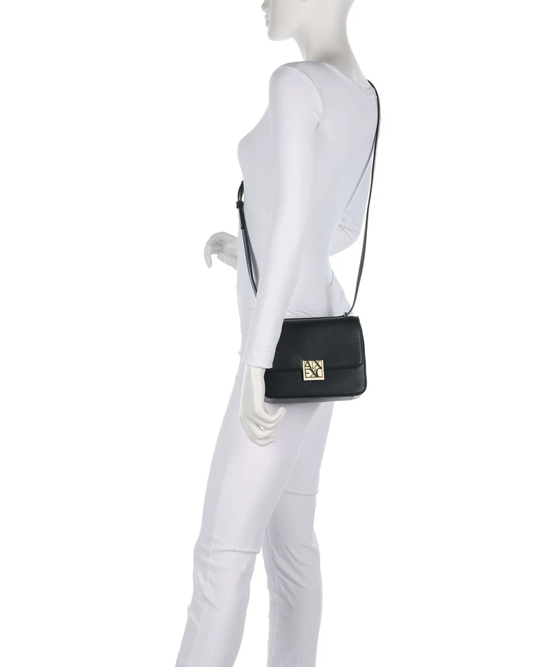 Armani Exchange Amy M Schultertasche black