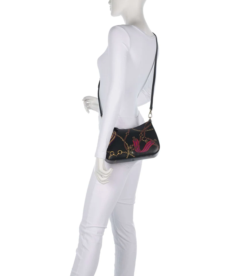 Lauren Ralph Lauren Danni 26 Schultertasche holiday equestrian belting/black