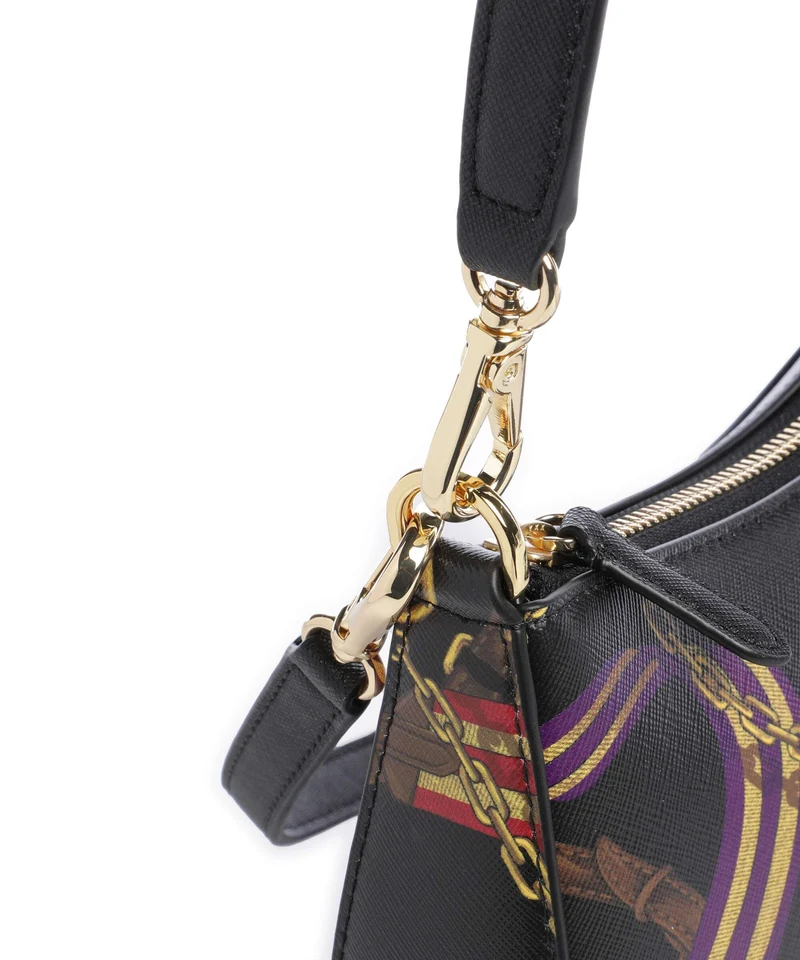 Lauren Ralph Lauren Danni 26 Schultertasche holiday equestrian belting/black