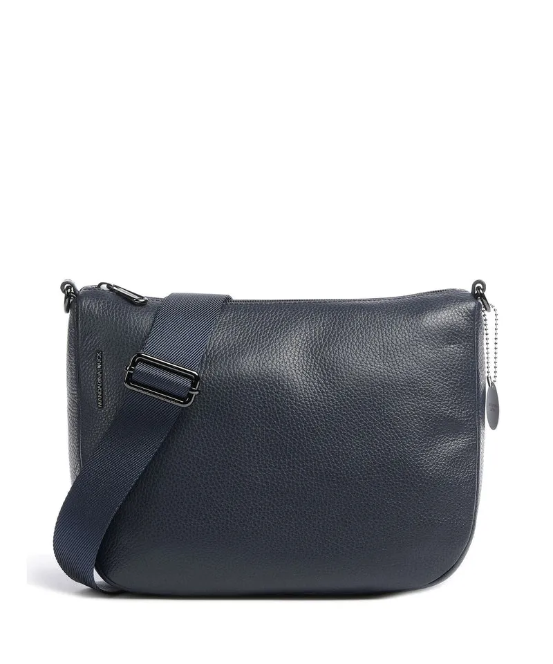 Mandarina Duck Mellow Leather Umhängetasche dress blue