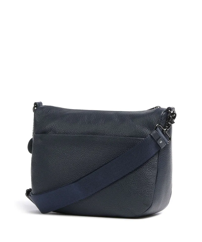 Mandarina Duck Mellow Leather Umhängetasche dress blue