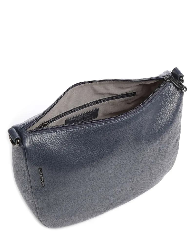Mandarina Duck Mellow Leather Umhängetasche dress blue