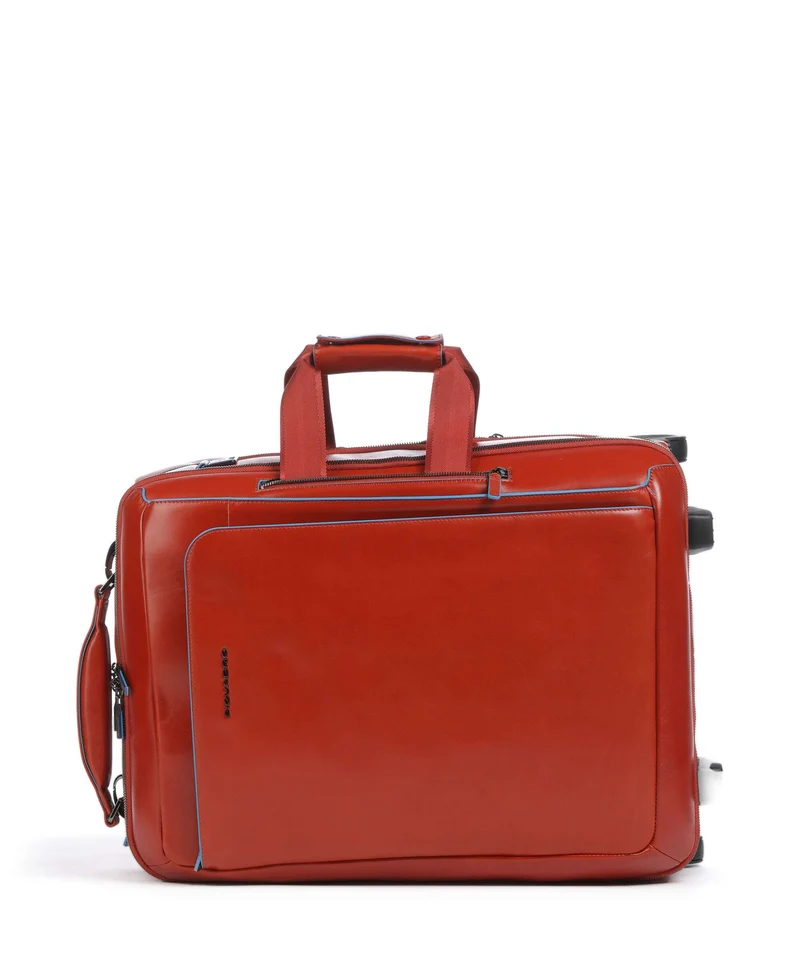 Piquadro 2-Rollen Trolley tabacco