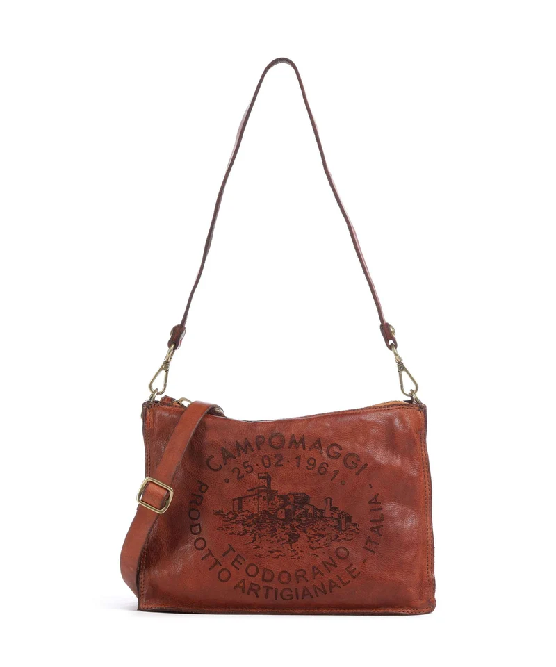 Campomaggi Schultertasche cognac