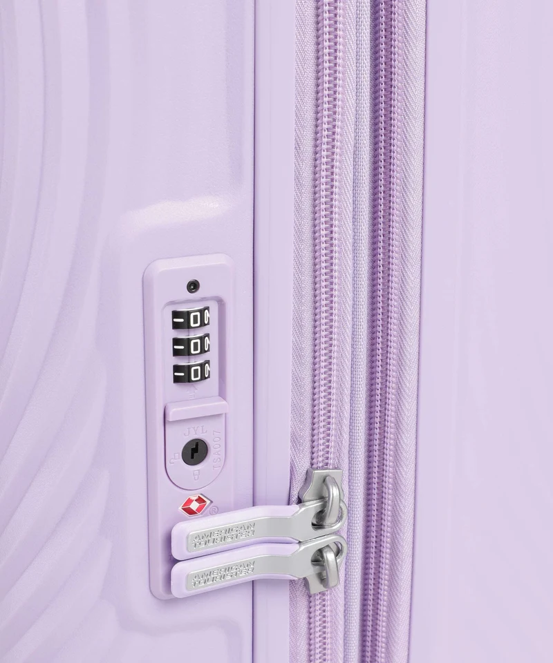 American Tourister Mickey Magic 4-Rollen Trolley mickey soft lilac