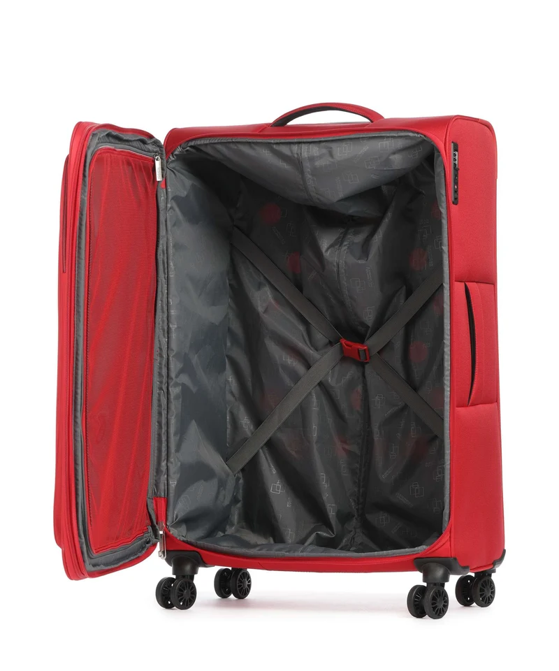 American Tourister Cloudrider L 4-Rollen Trolley astral red