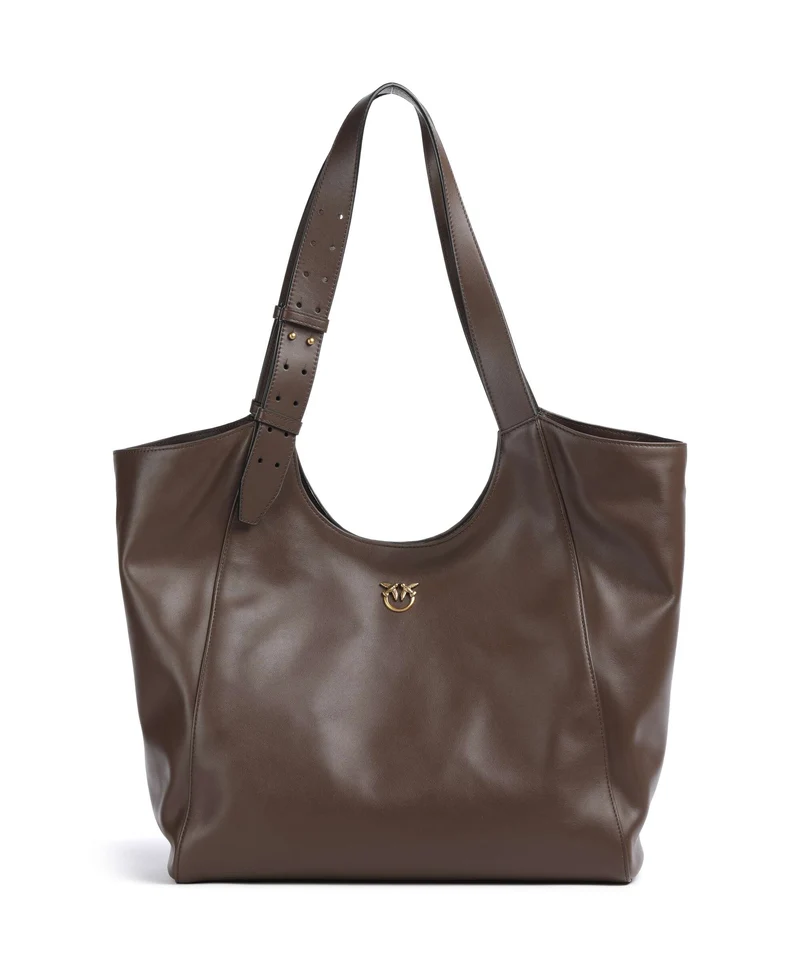 Pinko Shopper marrone castano/antique gold