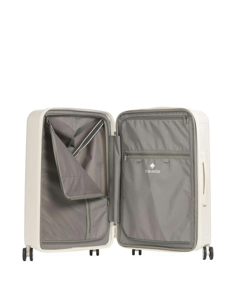 Travelite Panello 4-Rollen Trolley ivory