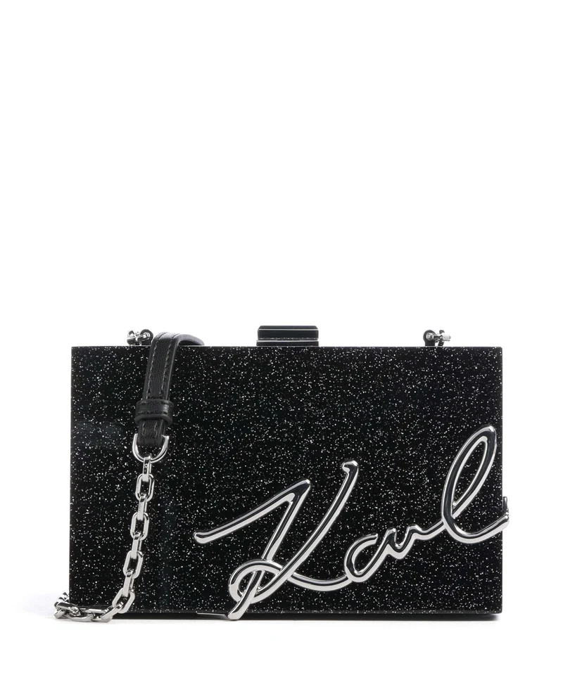 Karl Lagerfeld K/Soiree Umhängetasche black embellishment