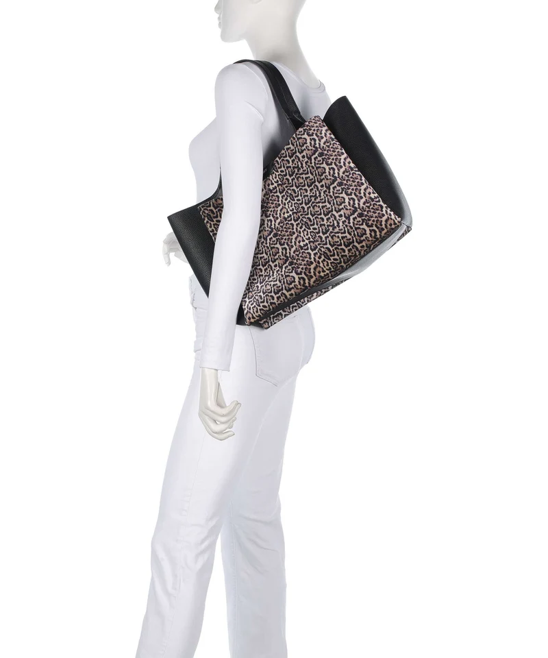 DKNY Willa Shopper leopard