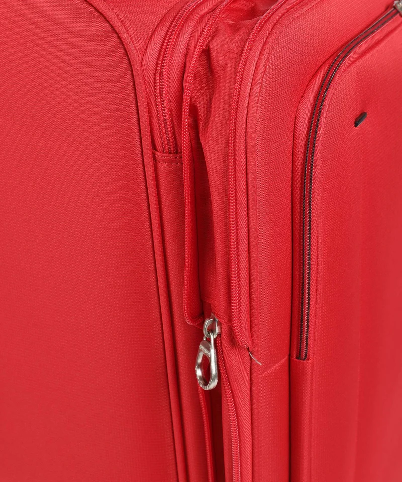 American Tourister Cloudrider M 4-Rollen Trolley astral red