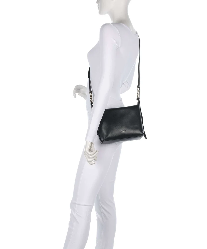 Furla Tonie Mini Schultertasche nero