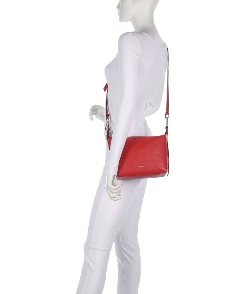 Furla Tonie Mini Schultertasche red