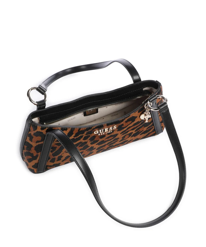 Guess Domitilla Schultertasche leopard