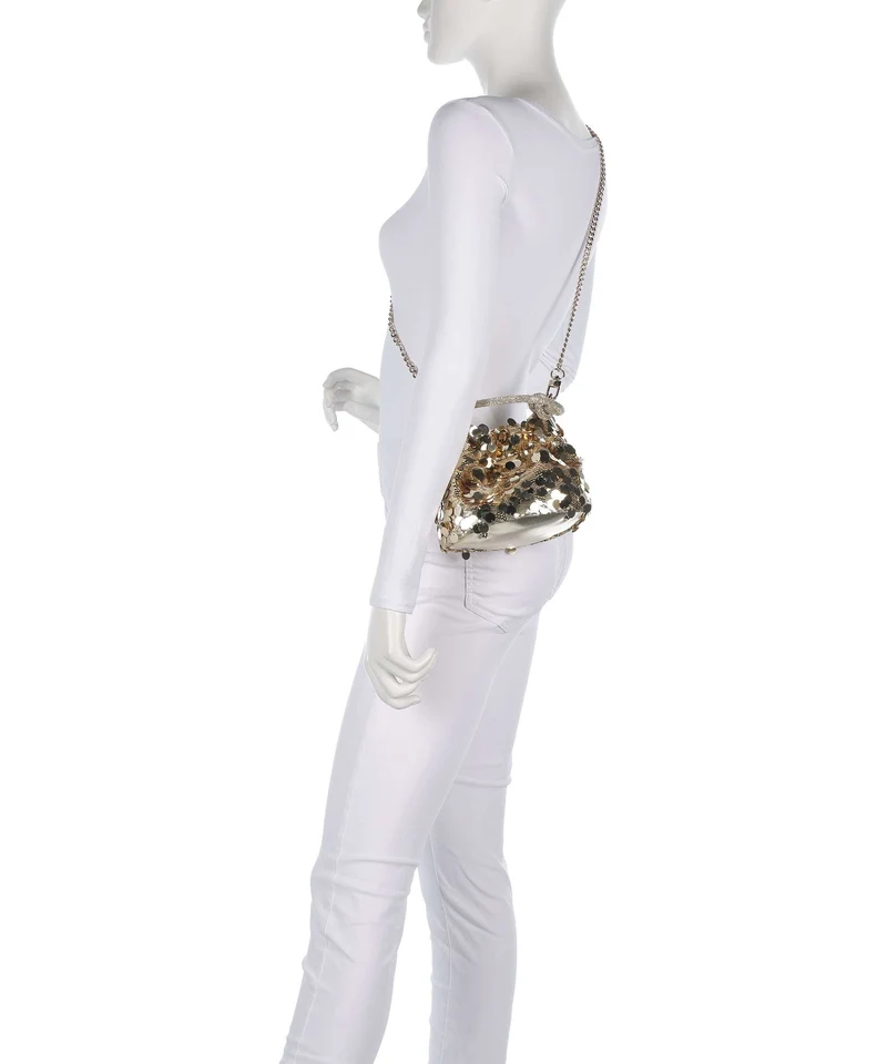 Guess Holiday Bucket Handtasche gold