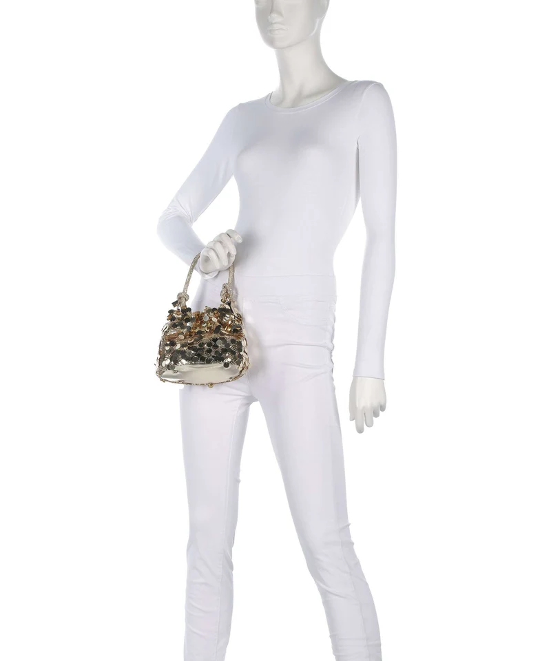Guess Holiday Bucket Handtasche gold
