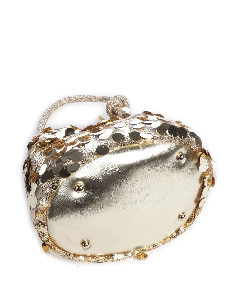 Guess Holiday Bucket Handtasche gold