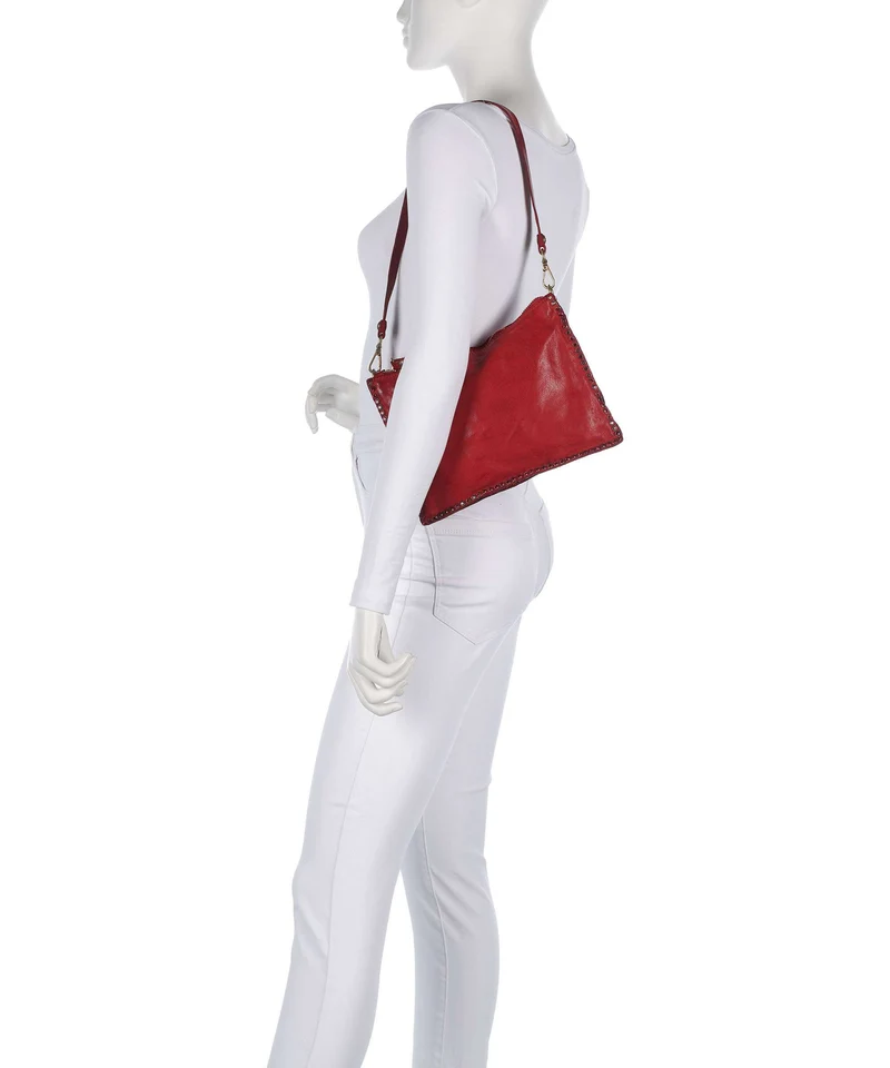Campomaggi Schultertasche red