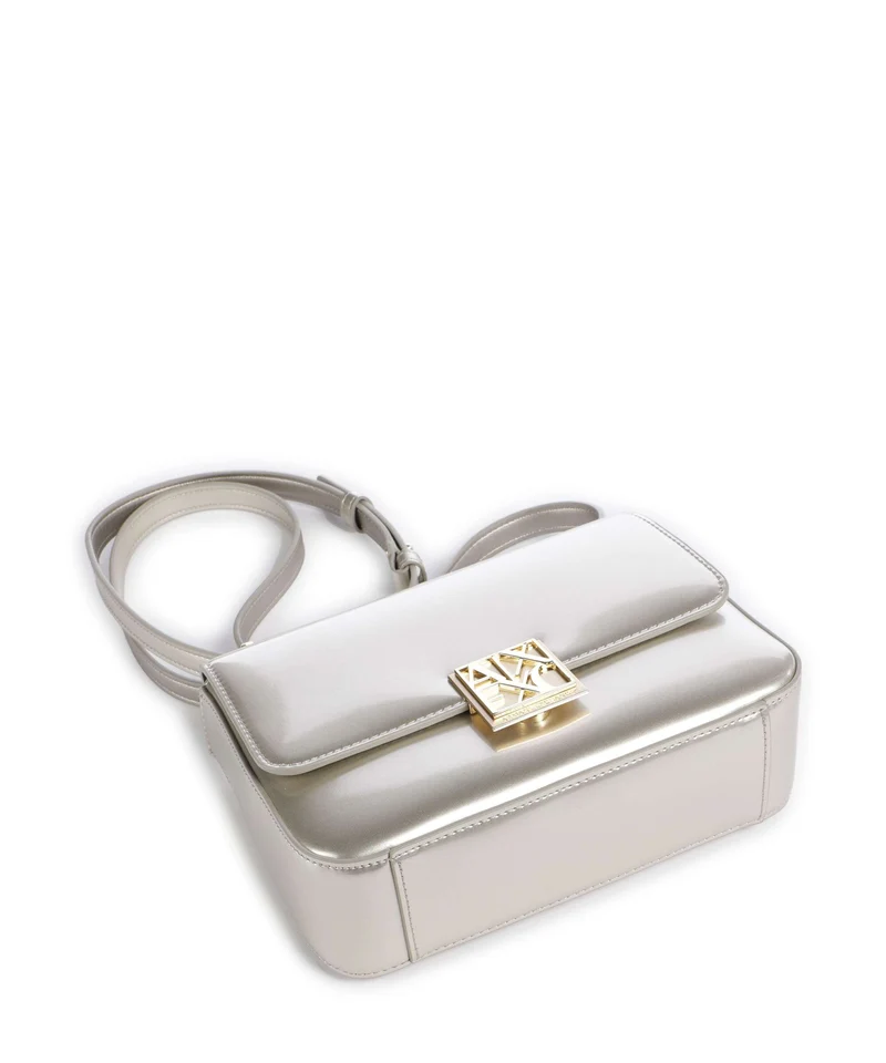 Armani Exchange Amy M Schultertasche beige