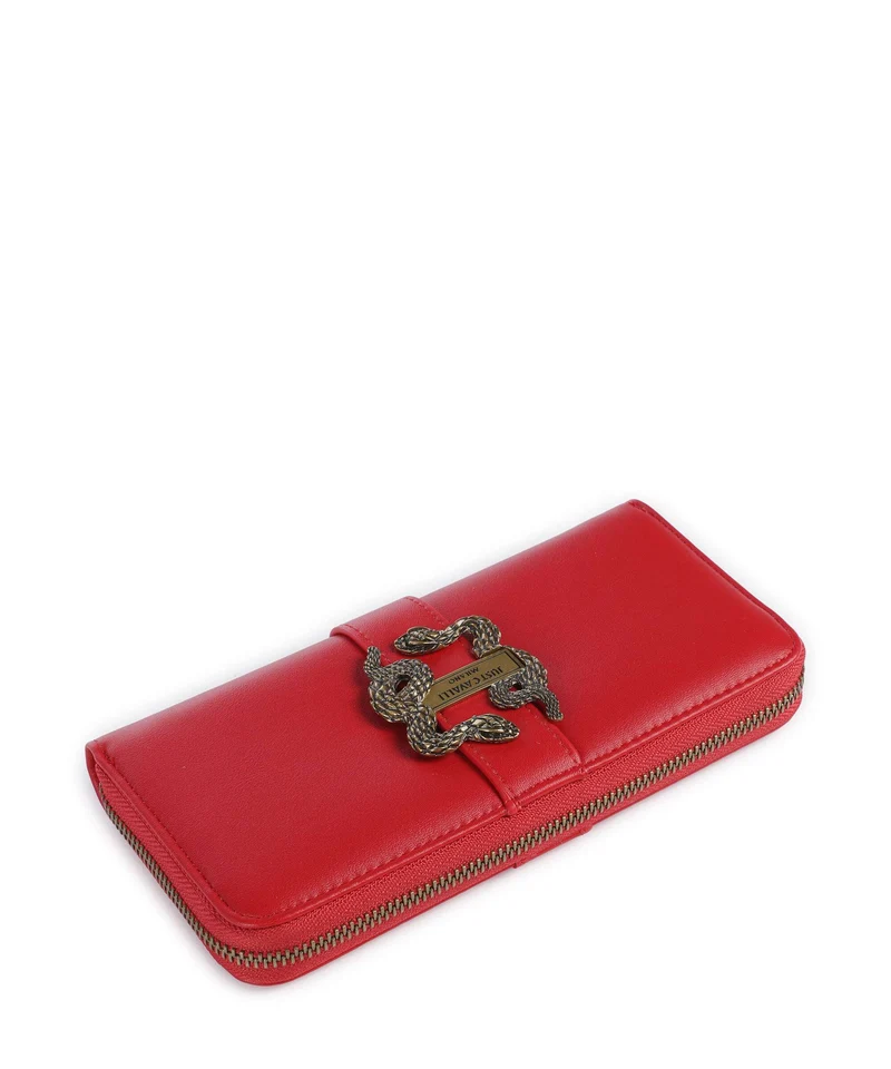 Just Cavalli Iconic Snakes Geldbörse tango red