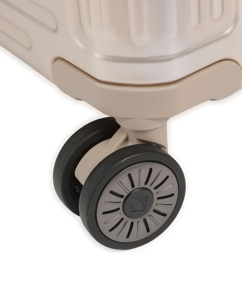 Travelite Next 2.0 4-Rollen Trolley champagne