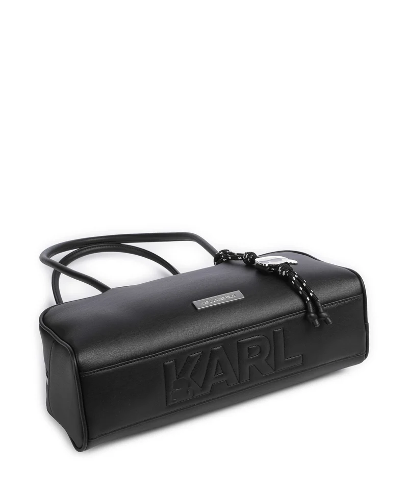 Karl Lagerfeld Ikon Schultertasche black
