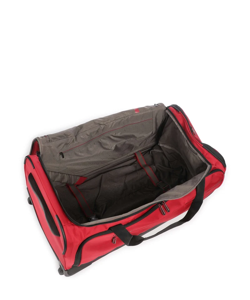 Travelite Crosslite Rollenreisetasche red