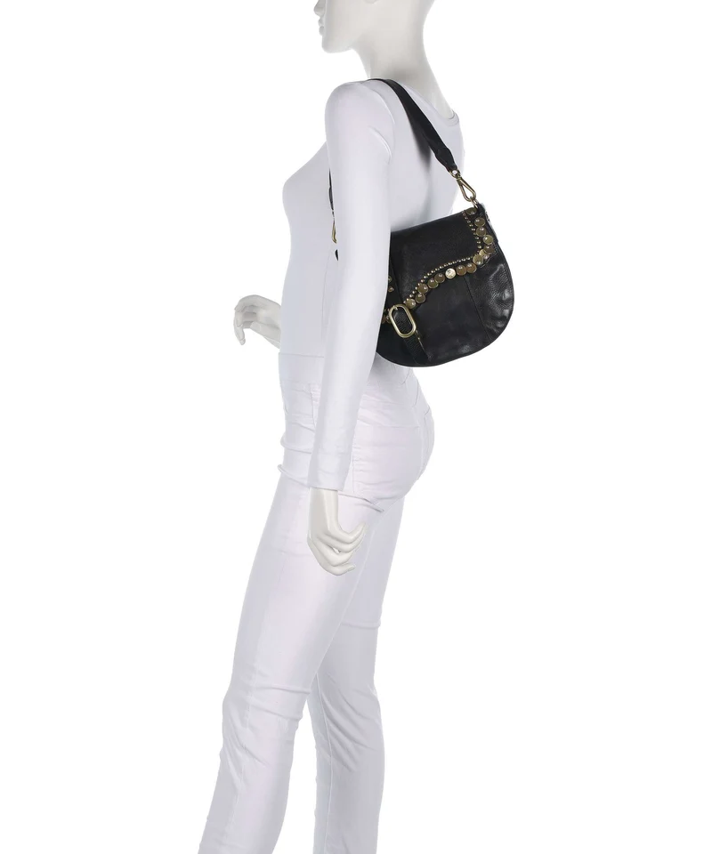 Campomaggi Schultertasche black