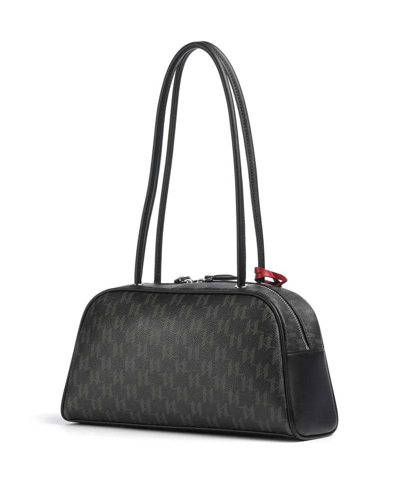 Karl Lagerfeld Ikon Monogram Schultertasche brown/kl mono