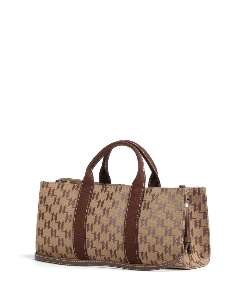 Karl Lagerfeld K/Rue St Guillaume Monogram Handtasche monogram nougat brown