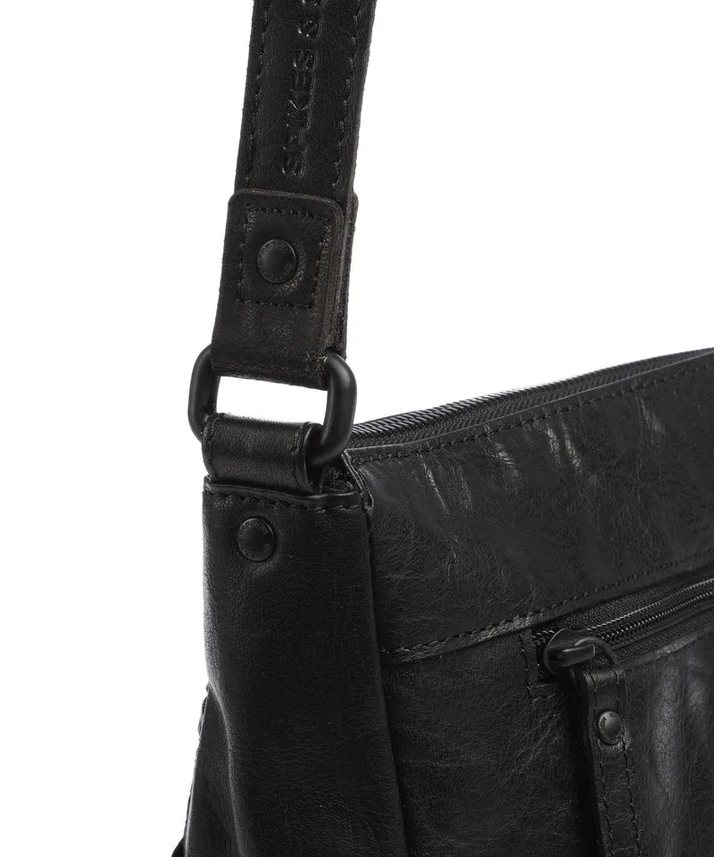 Spikes & Sparrow Bronco Valarie Umhängetasche black