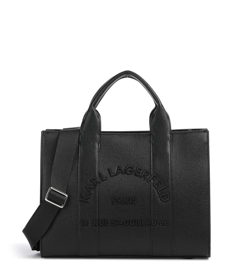 Karl Lagerfeld K/Rue St Guillaume Medium Handtasche black