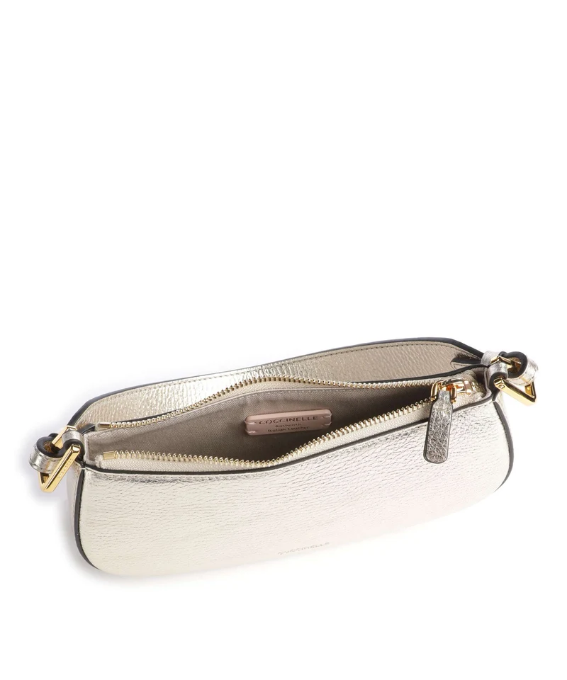 Coccinelle Merveille Schultertasche pale gold
