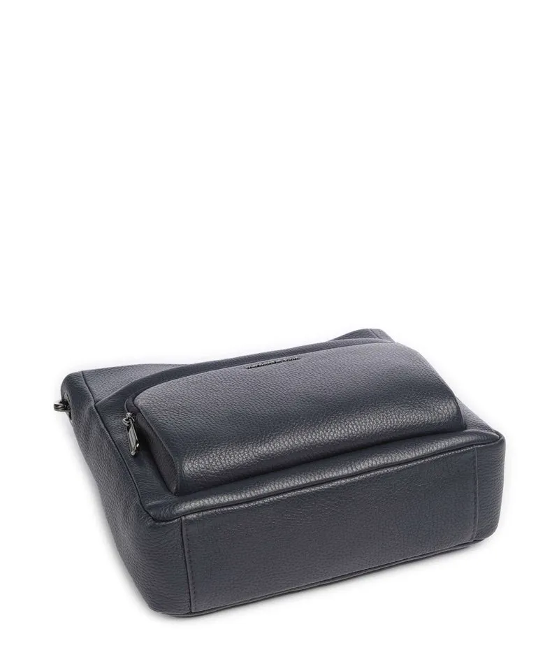 Mandarina Duck Mellow Leather Umhängetasche dress blue