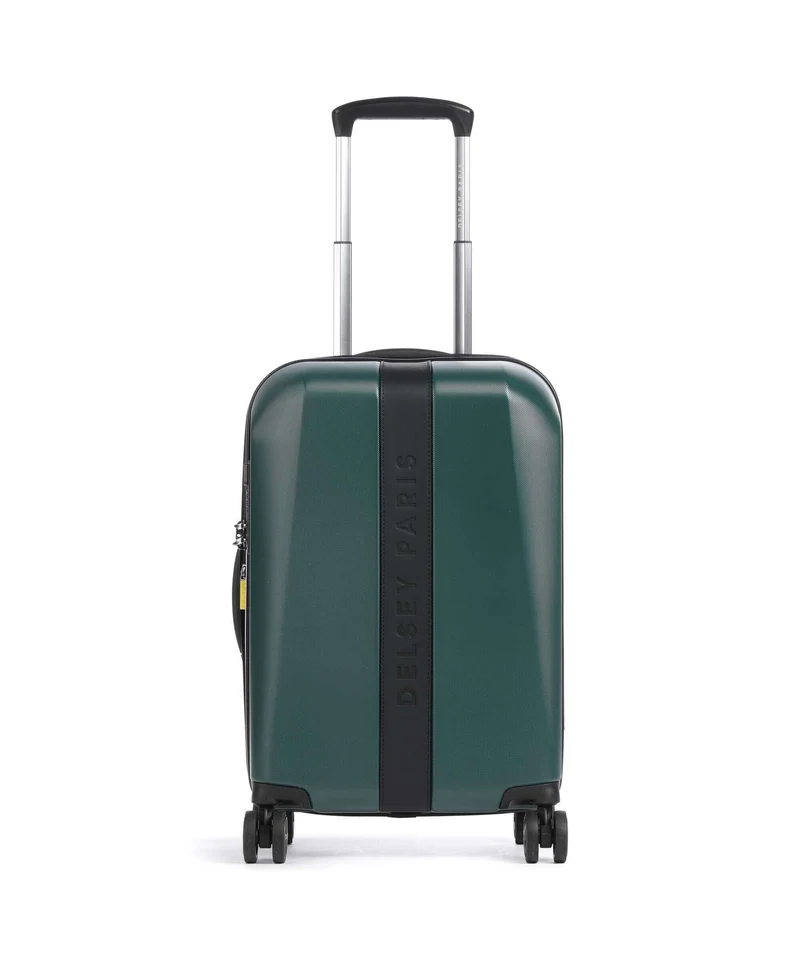 Delsey Paris Promenade Hard 2.0 4-Rollen Trolley gruen