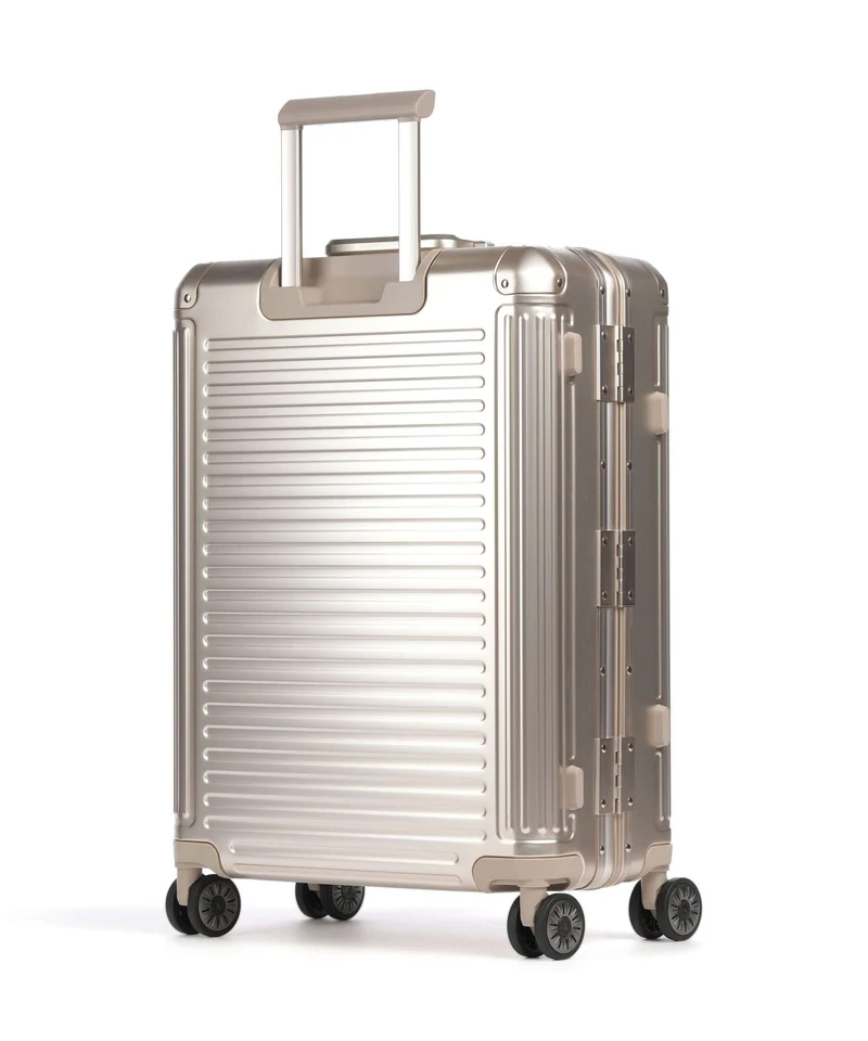 Travelite Next 2.0 4-Rollen Trolley champagne
