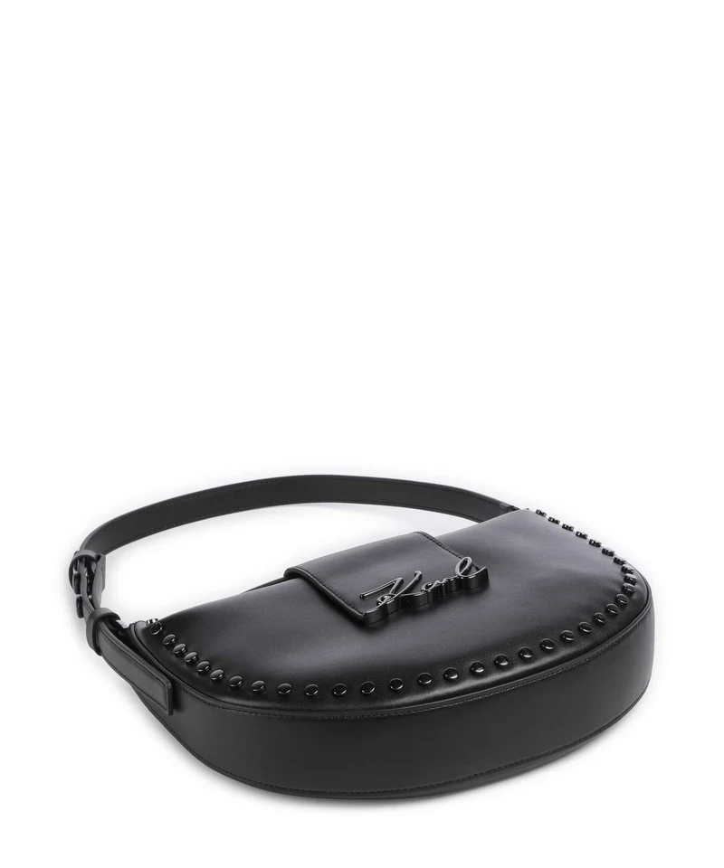 Karl Lagerfeld K/Signature Beuteltasche black embellishment