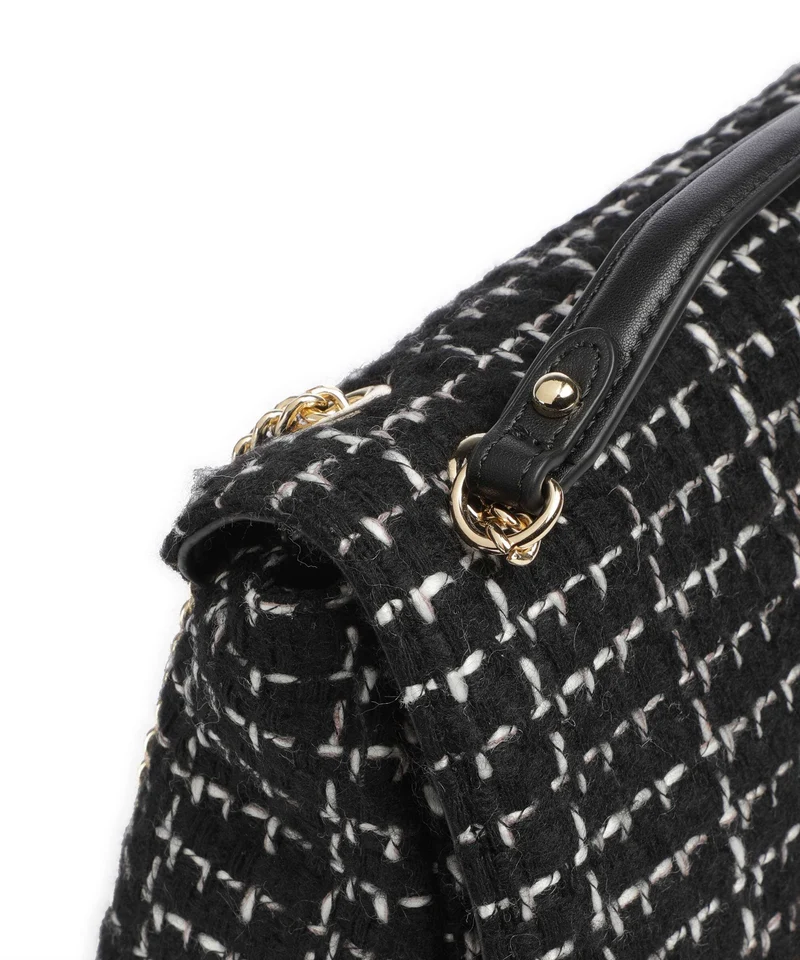 Valentino Bags Tweed Schultertasche nero/multicolour