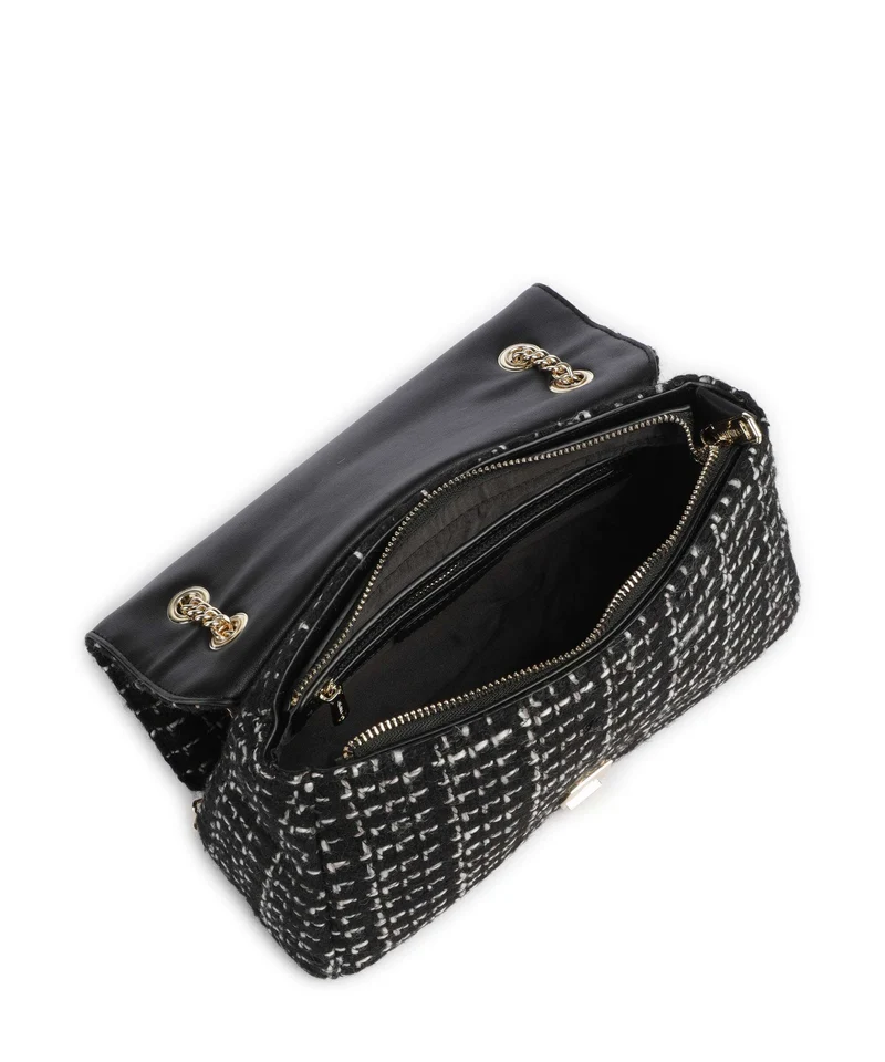 Valentino Bags Tweed Schultertasche nero/multicolour